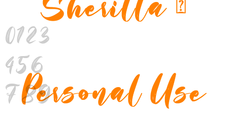 Sherilla – Personal Use