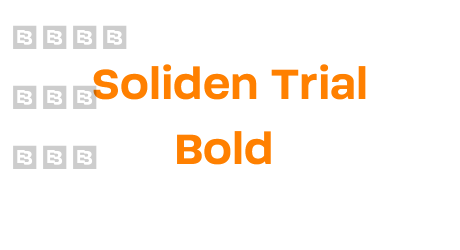 Soliden Trial Bold