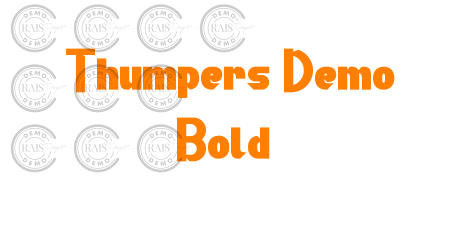 Thumpers Demo Bold
