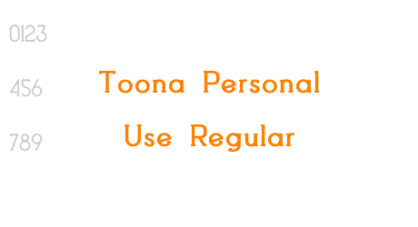 Toona Personal Use Regular