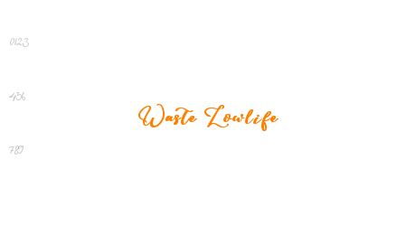 Waste Lowlife