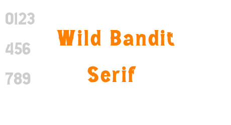 Wild Bandit Serif