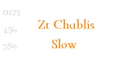 Zt Chablis Slow