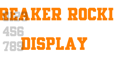 Breaker Rockin Display