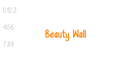 Beauty Wall