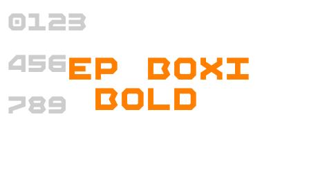 EP Boxi Bold