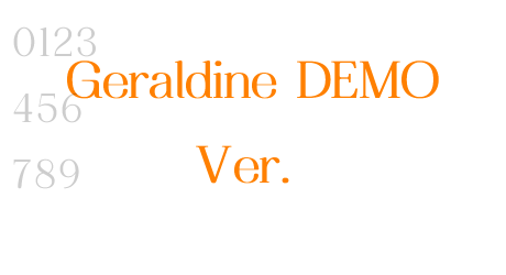 Geraldine DEMO Ver.