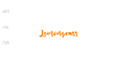 Lemongrass