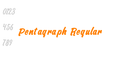 Pentagraph Regular