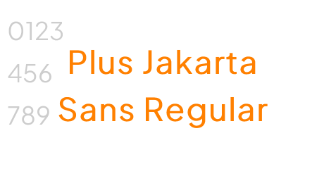 Plus Jakarta Sans Regular