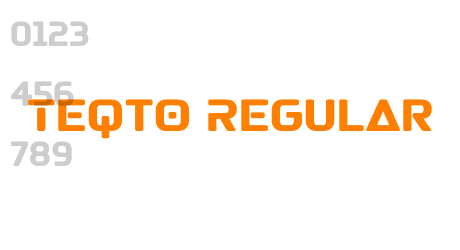 Teqto Regular