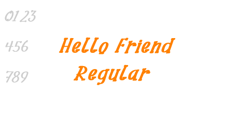 Hello Friend Regular
