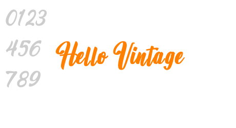 Hello Vintage