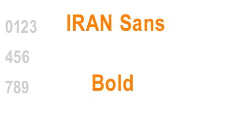 IRAN Sans Bold