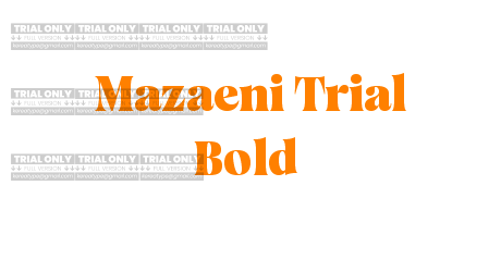 Mazaeni Trial Bold