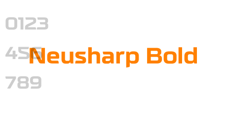 Neusharp Bold