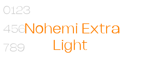 Nohemi Extra Light