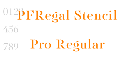 PFRegal Stencil Pro Regular