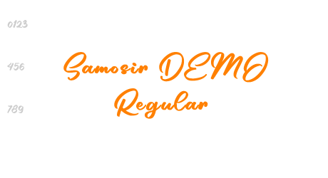 Samosir DEMO Regular