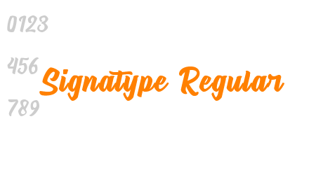 Signatype Regular