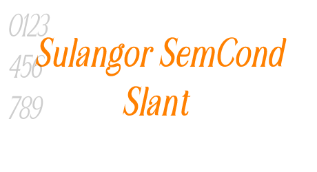 Sulangor SemCond Slant