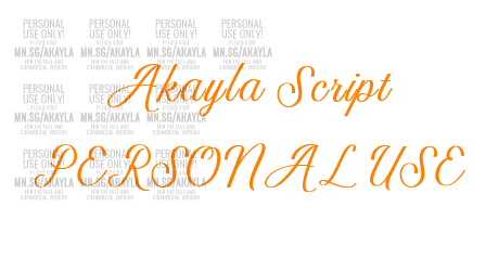 Akayla Script PERSONAL USE
