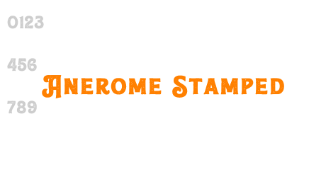Anerome Stamped
