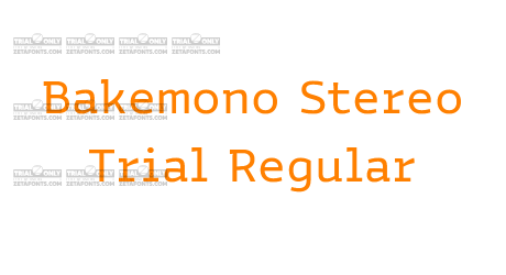 Bakemono Stereo Trial Regular
