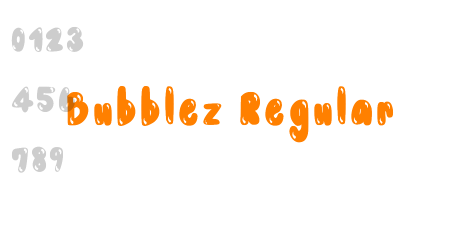 Bubblez Regular