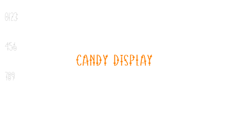 Candy Display