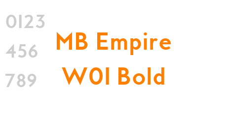 MB Empire W01 Bold