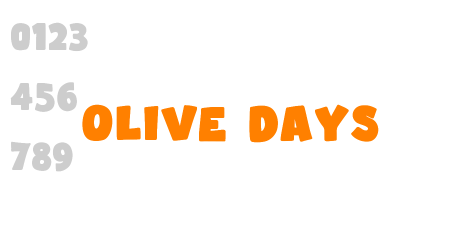 Olive Days