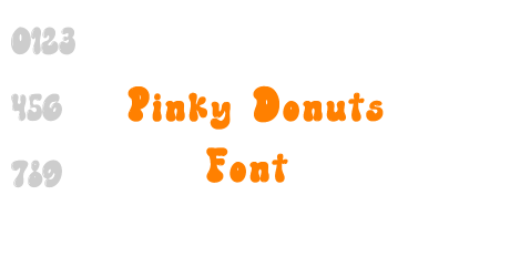 Pinky Donuts Font