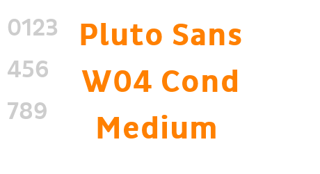 Pluto Sans W04 Cond Medium