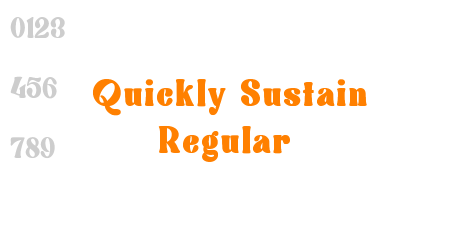 Quickly Sustain Regular