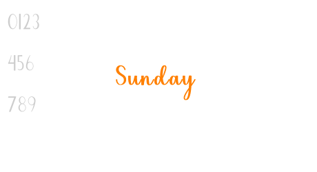 Sunday