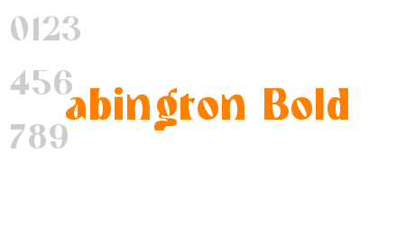 abington Bold