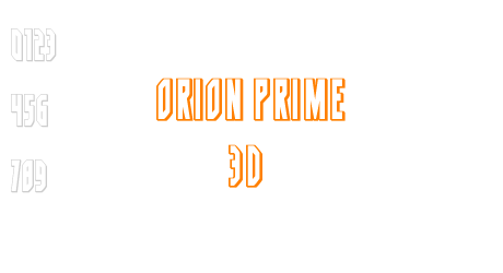 Orion Prime 3D
