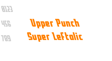 Upper Punch Super Leftalic