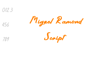 Miguel Ramond Script