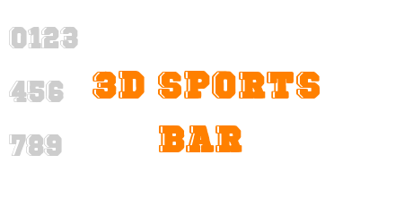 3D Sports Bar