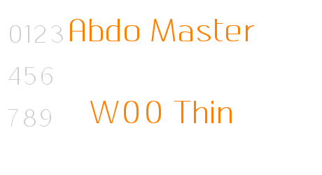 Abdo Master W00 Thin