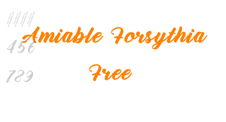 Amiable Forsythia Free