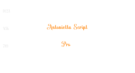 Antonietta Script Pro