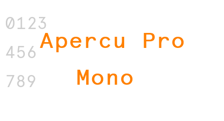 Apercu Pro Mono