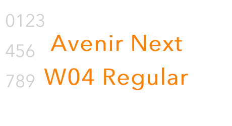 Avenir Next W04 Regular