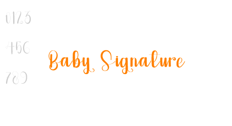 Baby Signature