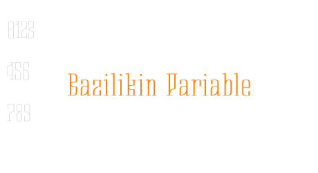 Bazilikin Variable