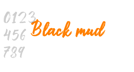 Black mud