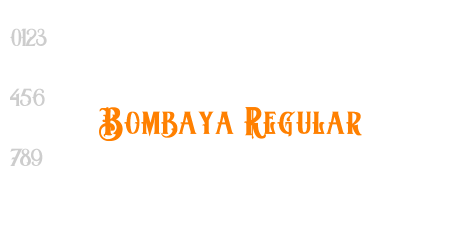 Bombaya Regular